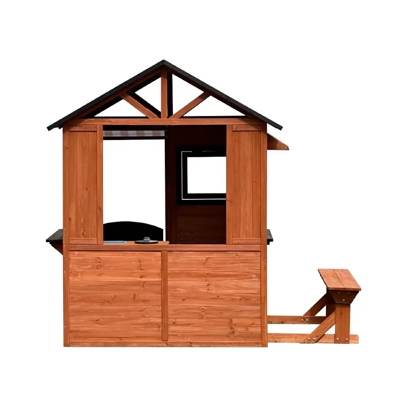 Çocuklar için Ahşap Oyuncak Ev - Kids Outdoor Climbing Frame incelemesi ve fiyatı