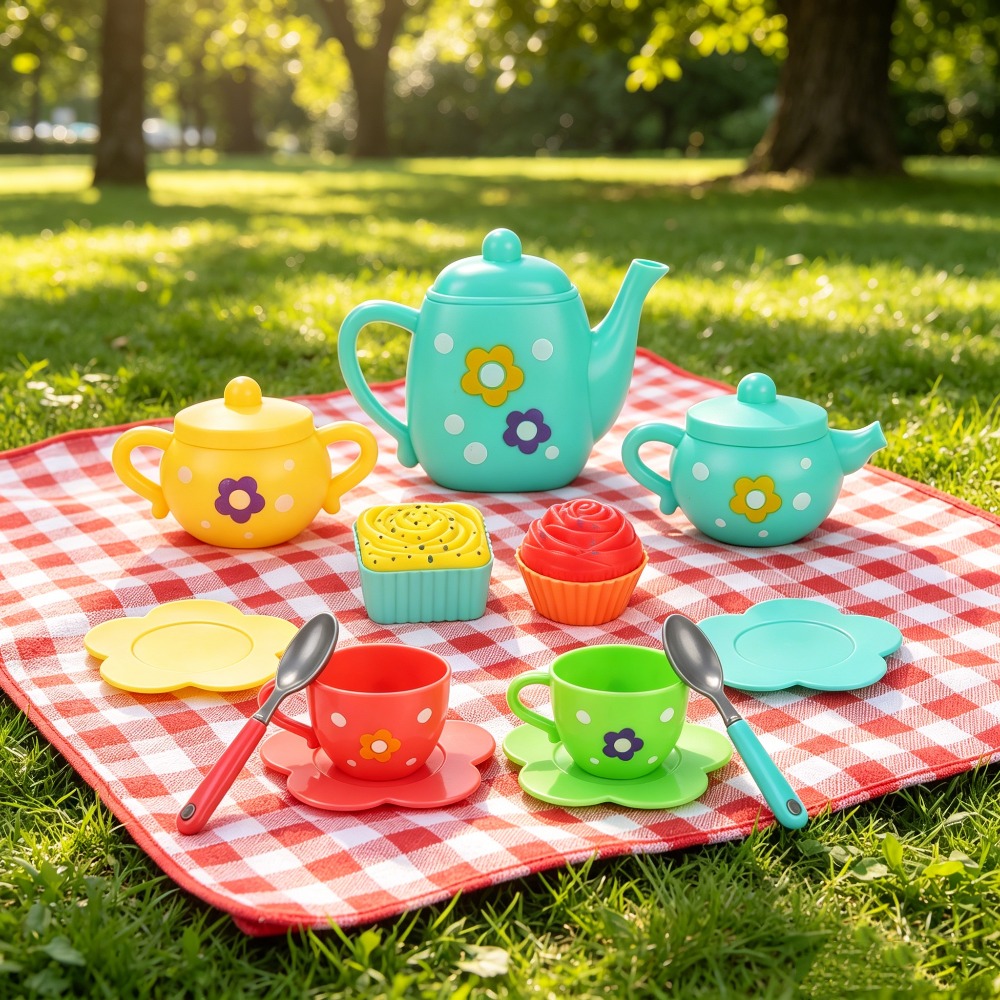 13 Parça Çocuk Oyuncak Çayı, R - Kids Outdoor Kitchen Accessories incelemesi ve fiyatı