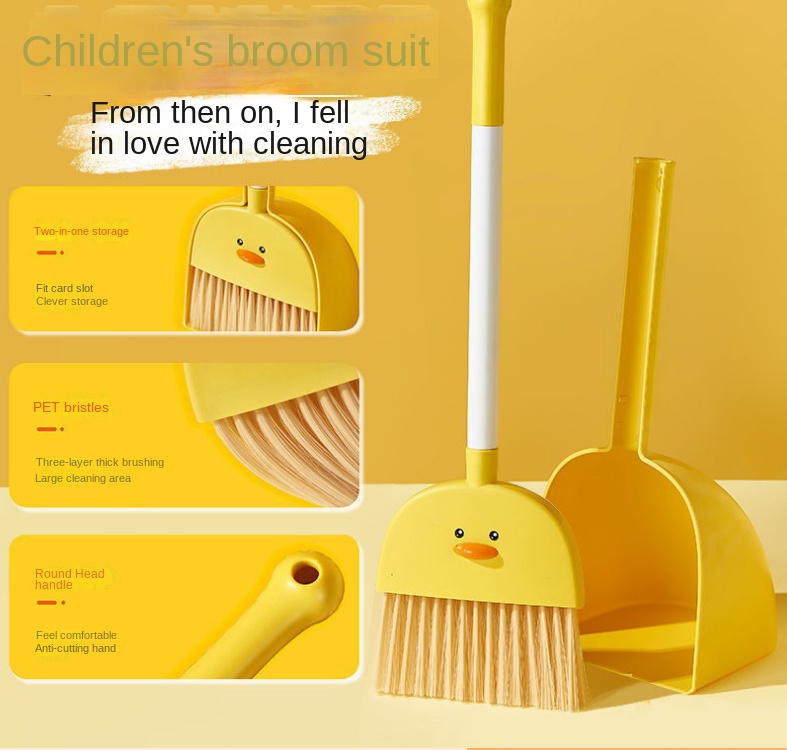 Gıda sınıfı PP çocuk Mini Süpü - Kids Outdoor Broom incelemesi ve fiyatı