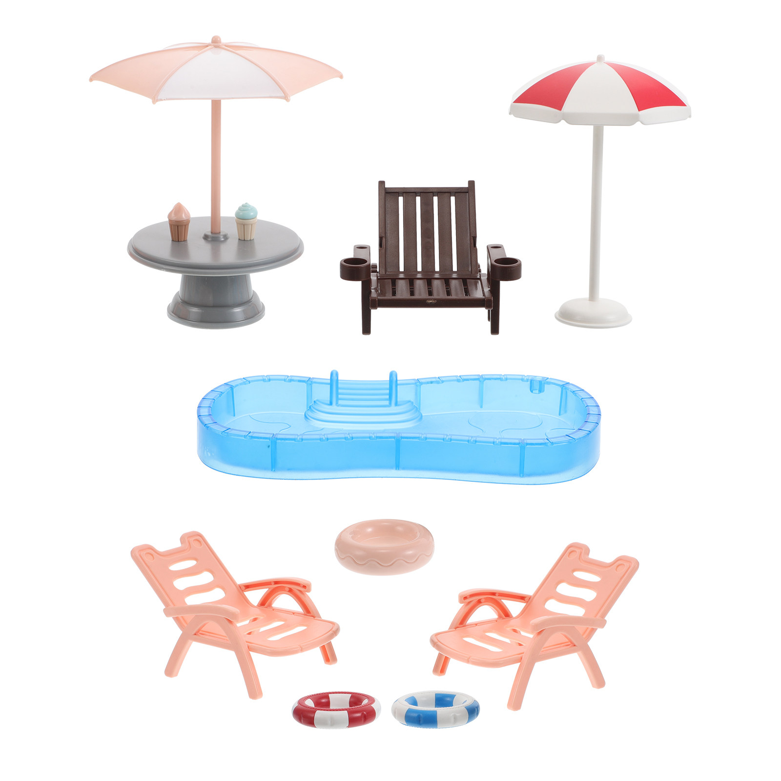 1 Adet Minyatür Yüzme Havuzu S - Kids Outdoor Furniture Set incelemesi ve fiyatı